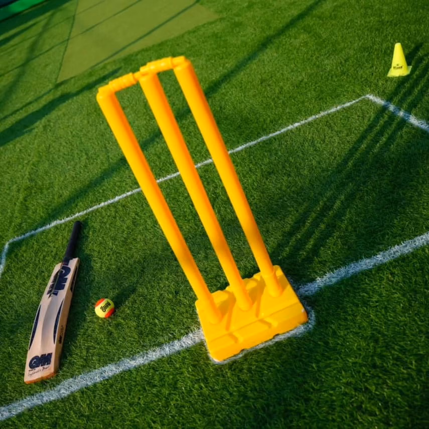 Sixers Box Cricket Turf Action Shot
